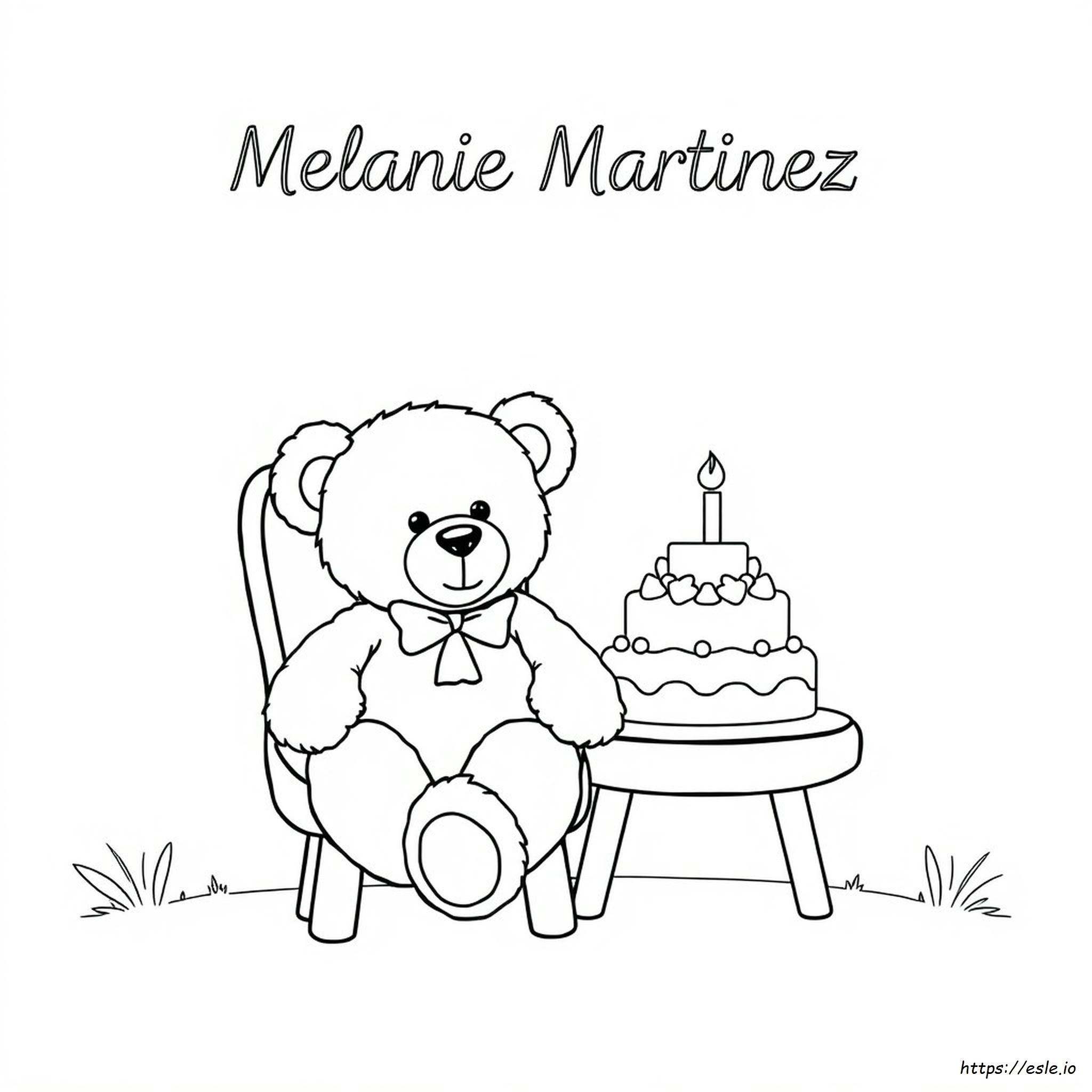 Oso De Peluche Para Colorear Melanie Martinez
