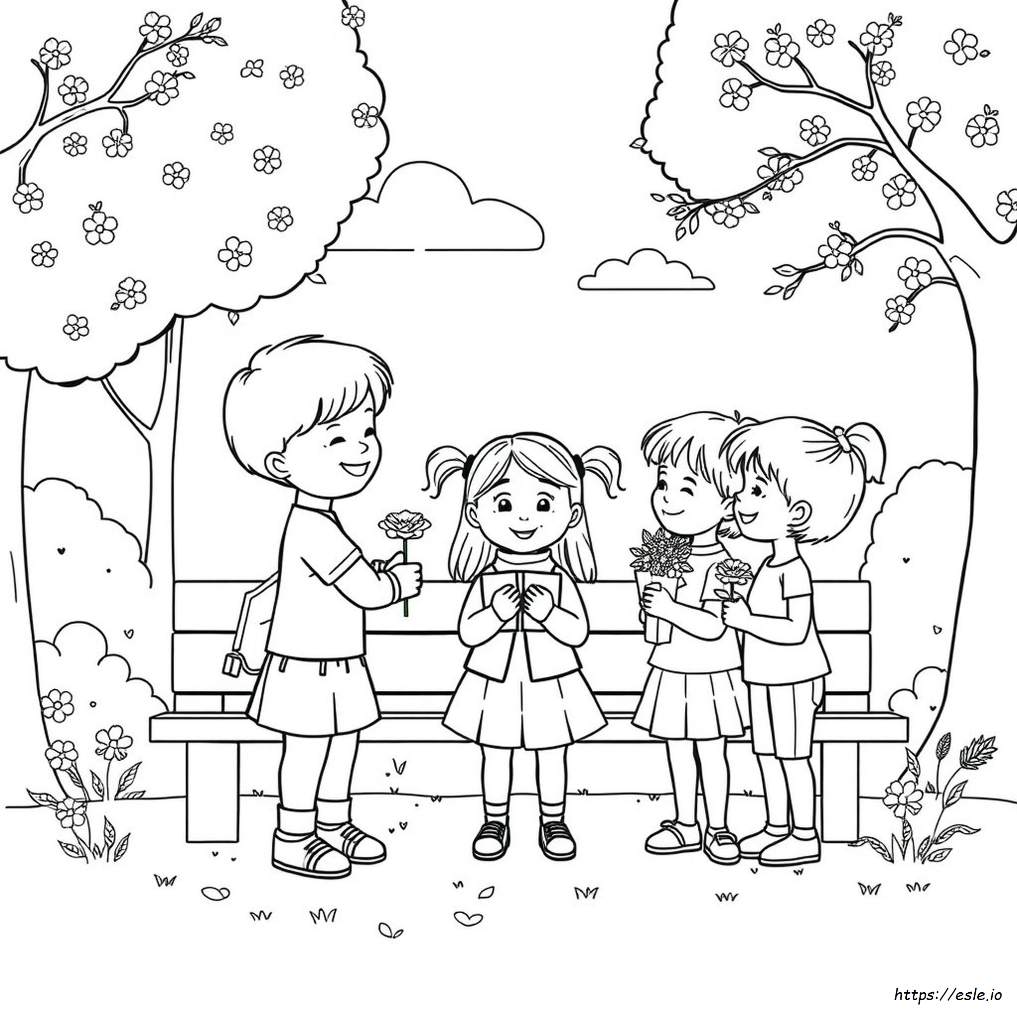 Kindness Day Coloring Pages
