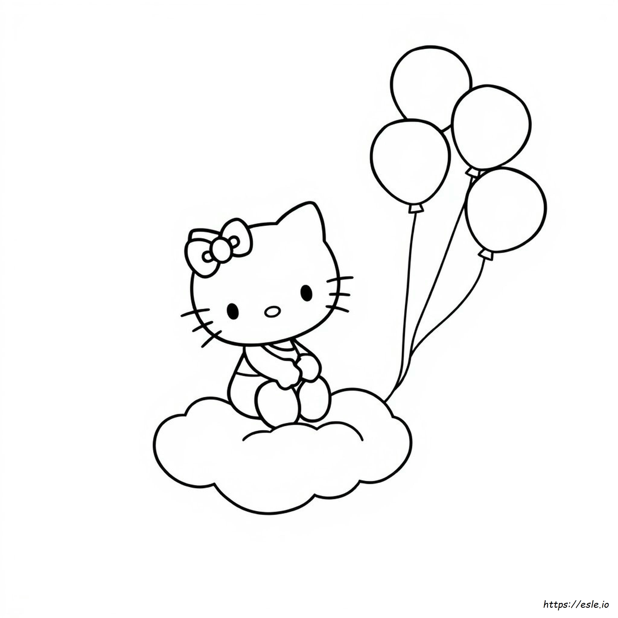 Coloriage Hello Kitty À Imprimer - Gratuit