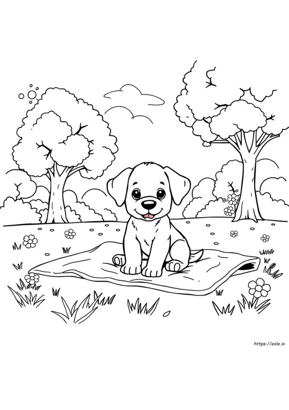 Puppy Coloring