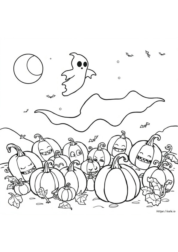 Gourgeist Coloring Page