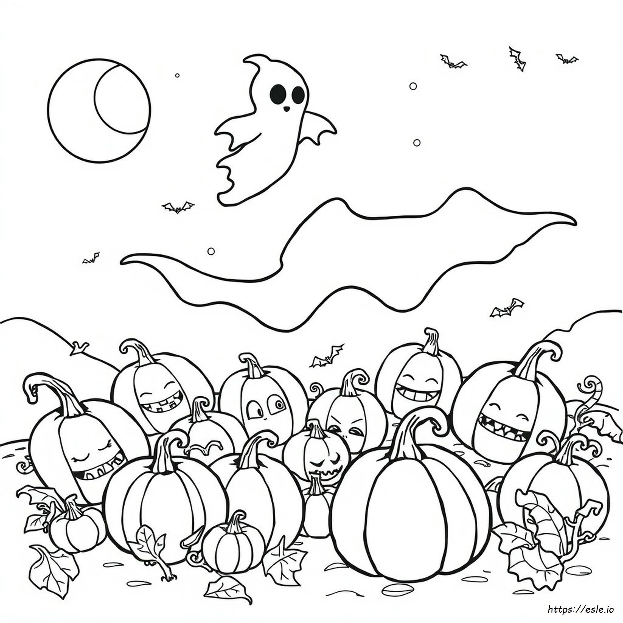Gourgeist Coloring Page