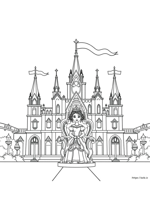 Royalty Coloring Pages