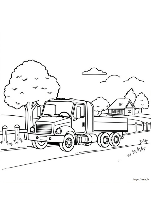 Truck Coloring Pages To Print