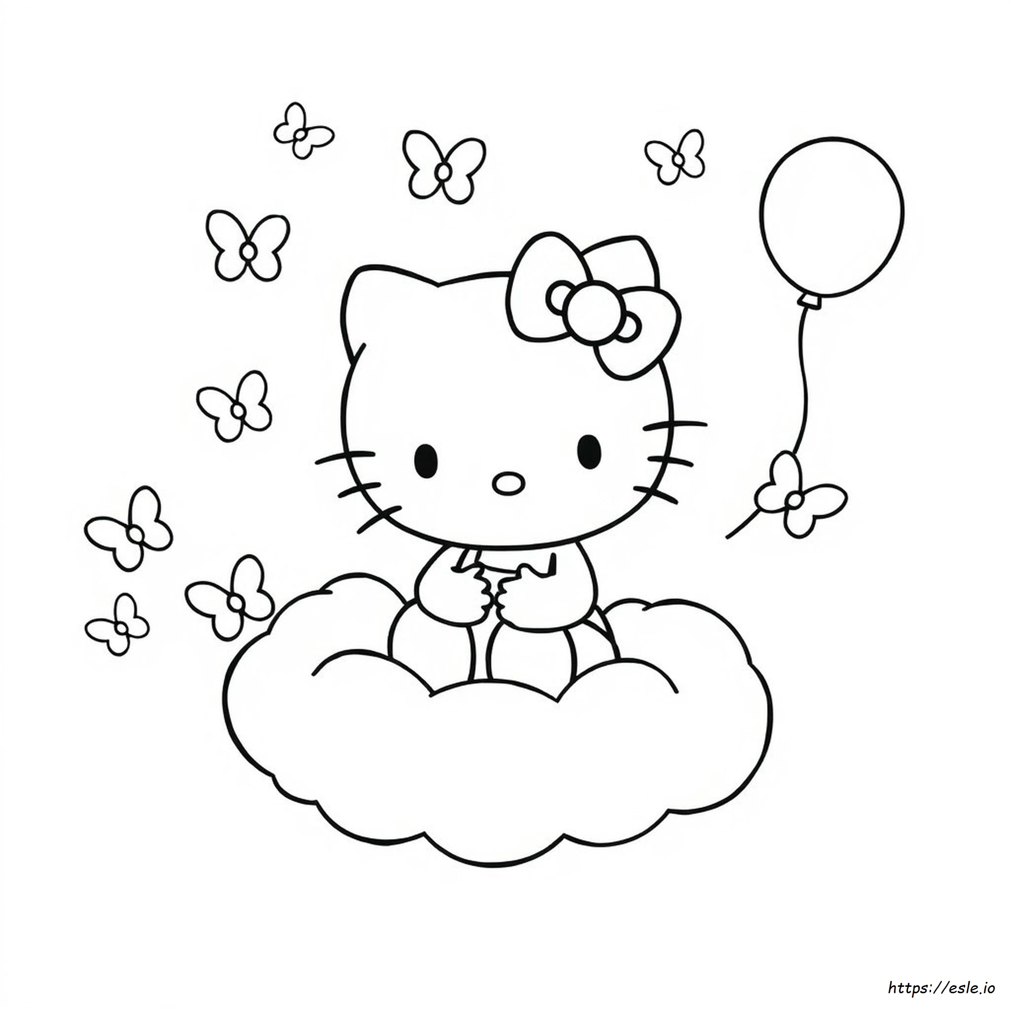Hello Kitty Coloring Pages For Adults