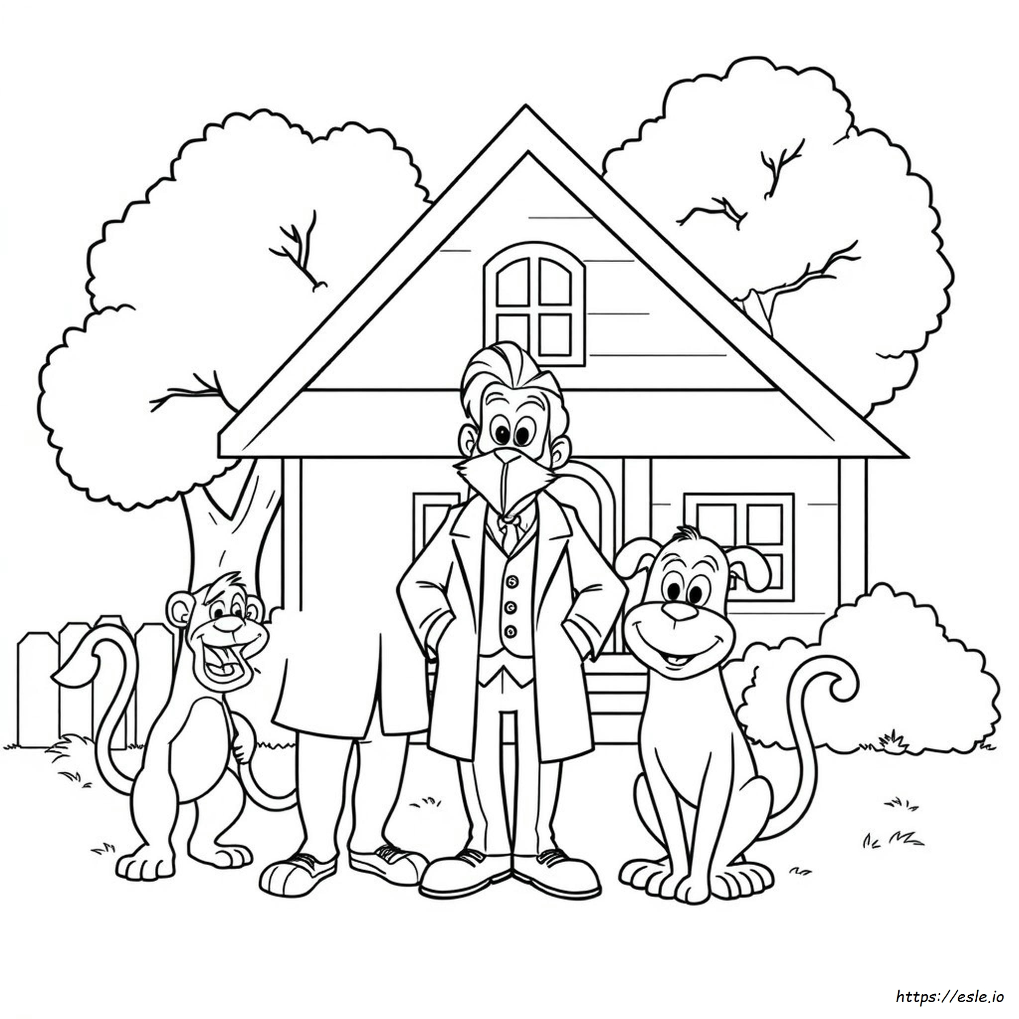Kolorowanki Dr Dolittle