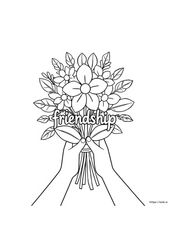 Color Flowers For Friendship