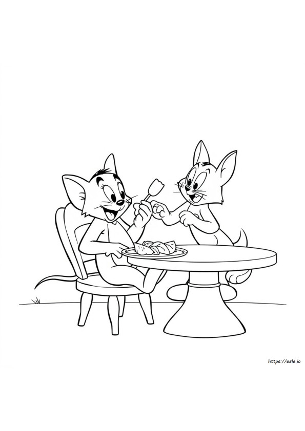 Jerry Coloring Pages Simple Easy Tom And Jerry Drawing