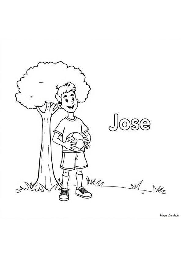 Pagina Da Colorare Di Jose