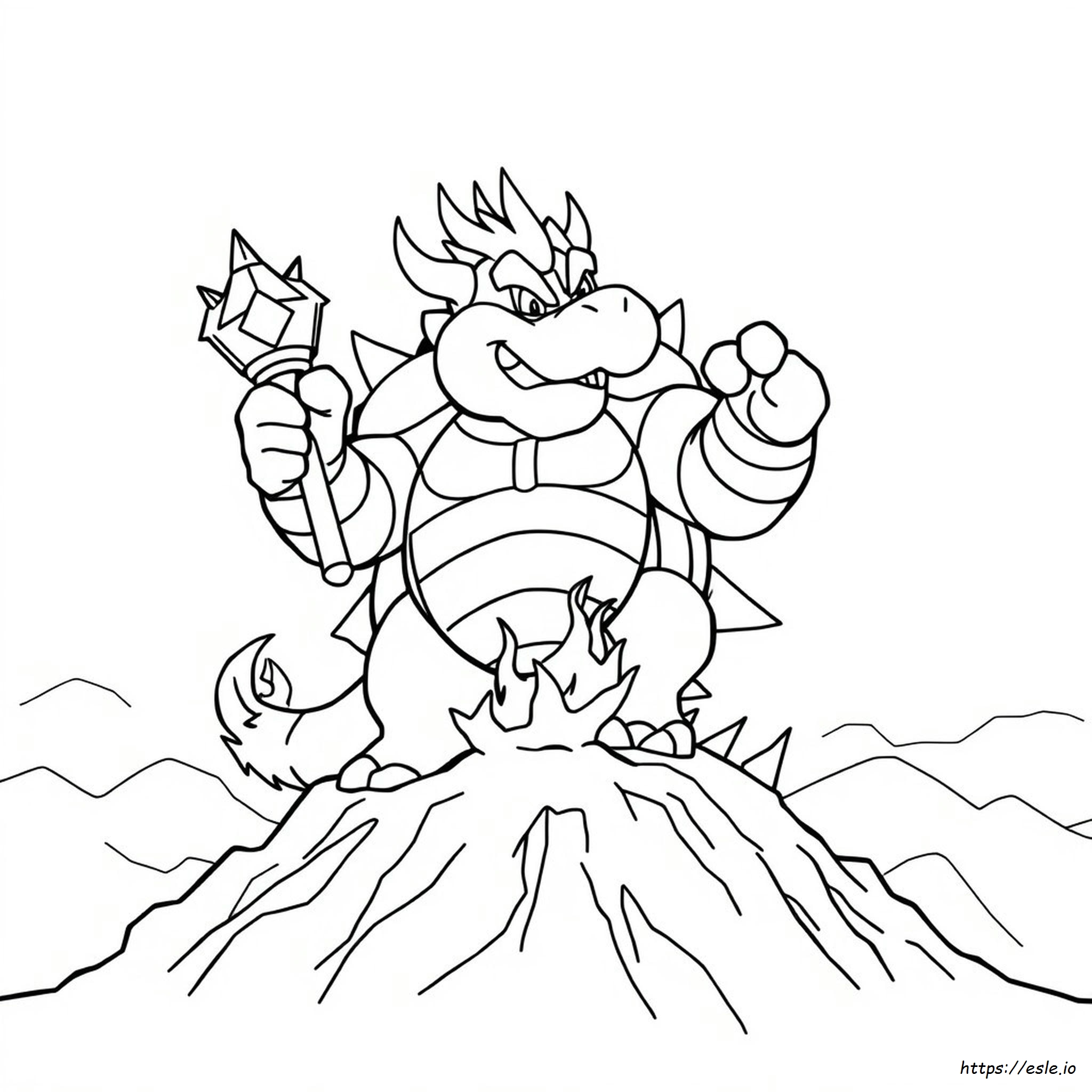 Coloriage Bowzer