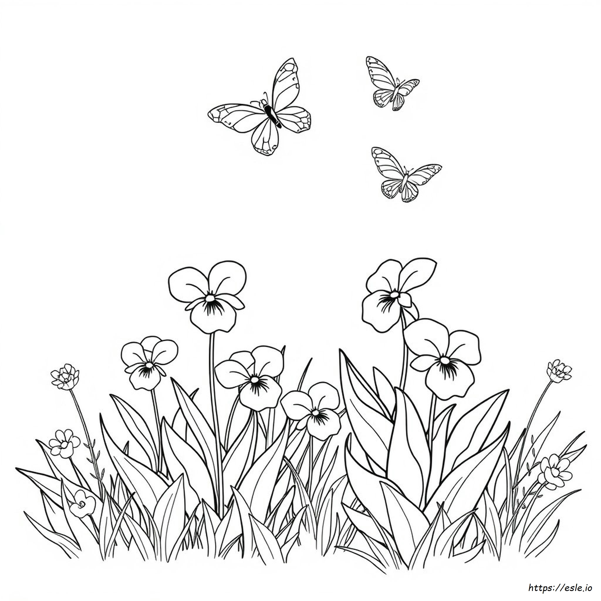 Vi The Violet Coloring Page - Printable for Kids