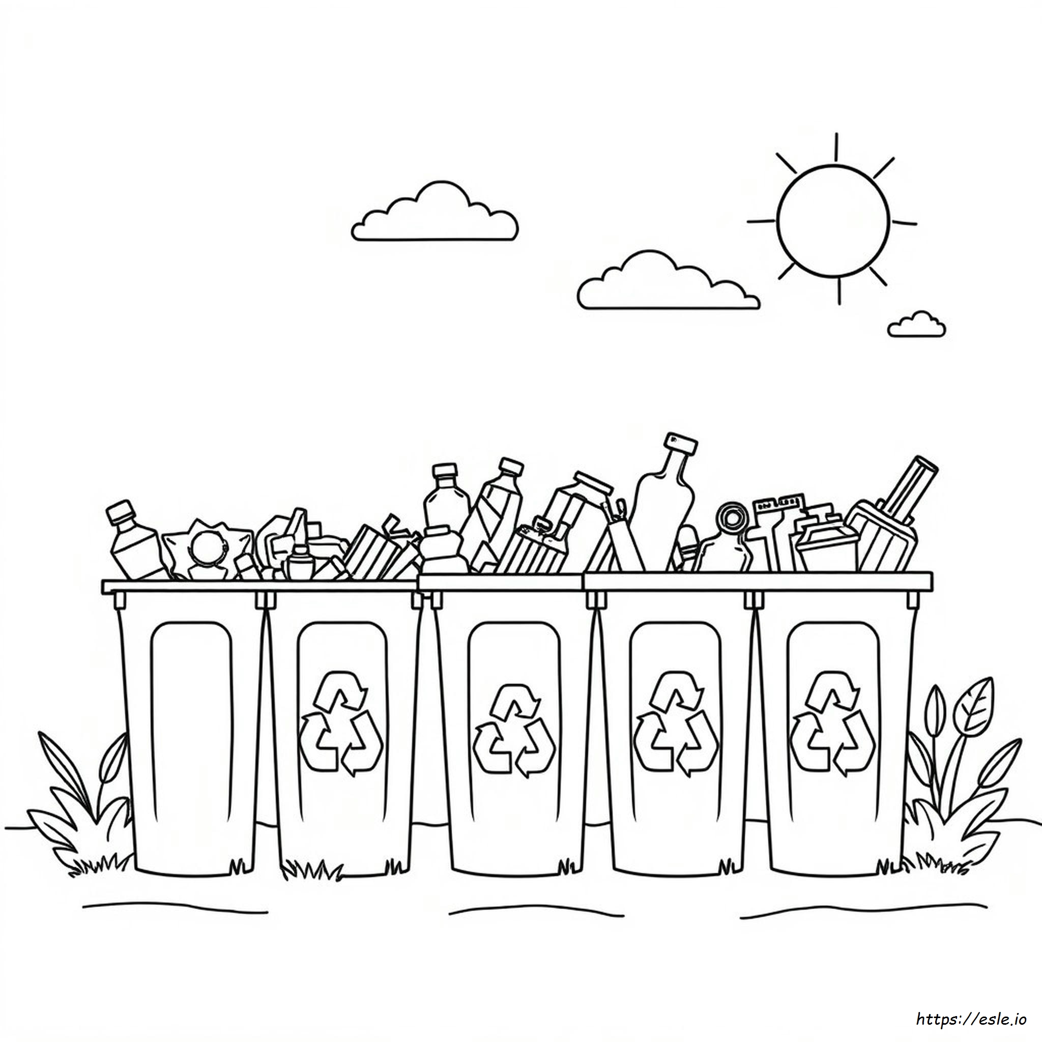 Recycling Colouring In