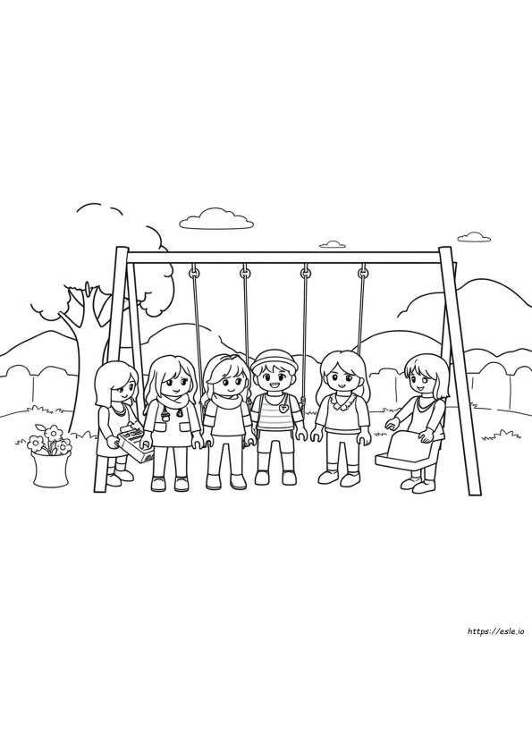 Playmobil Para Colorir