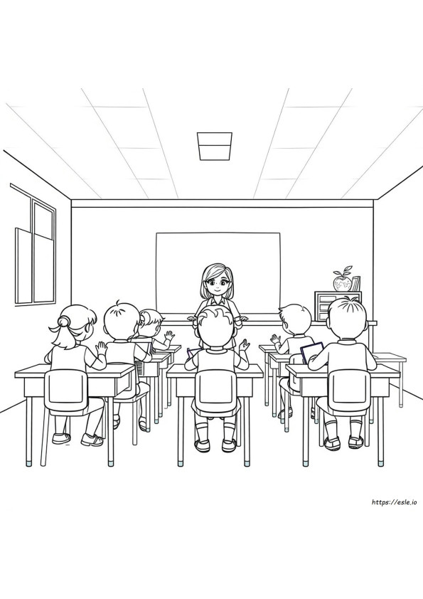 Coloring Pages For School