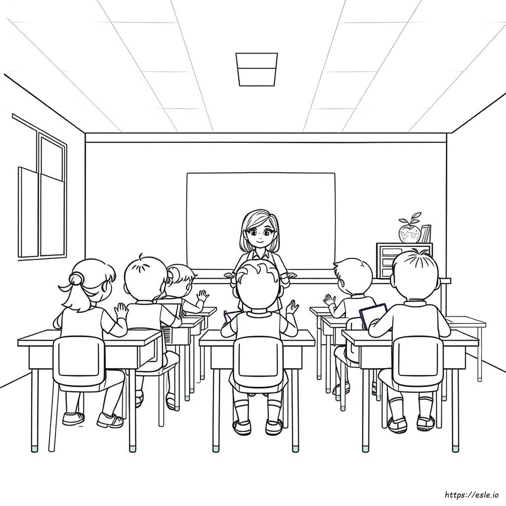 Kleurplaten Voor School - Gratis Printen kleurplaat