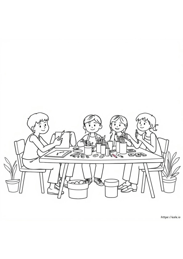 People Who Help Us Colouring