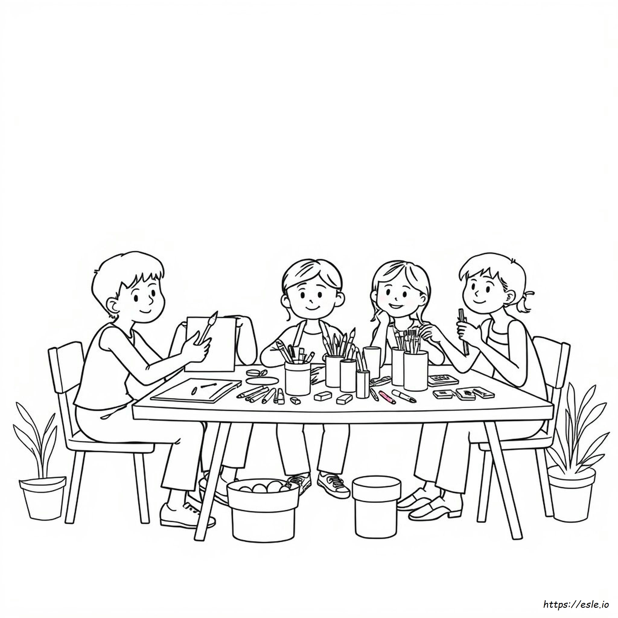 People Who Help Us Colouring
