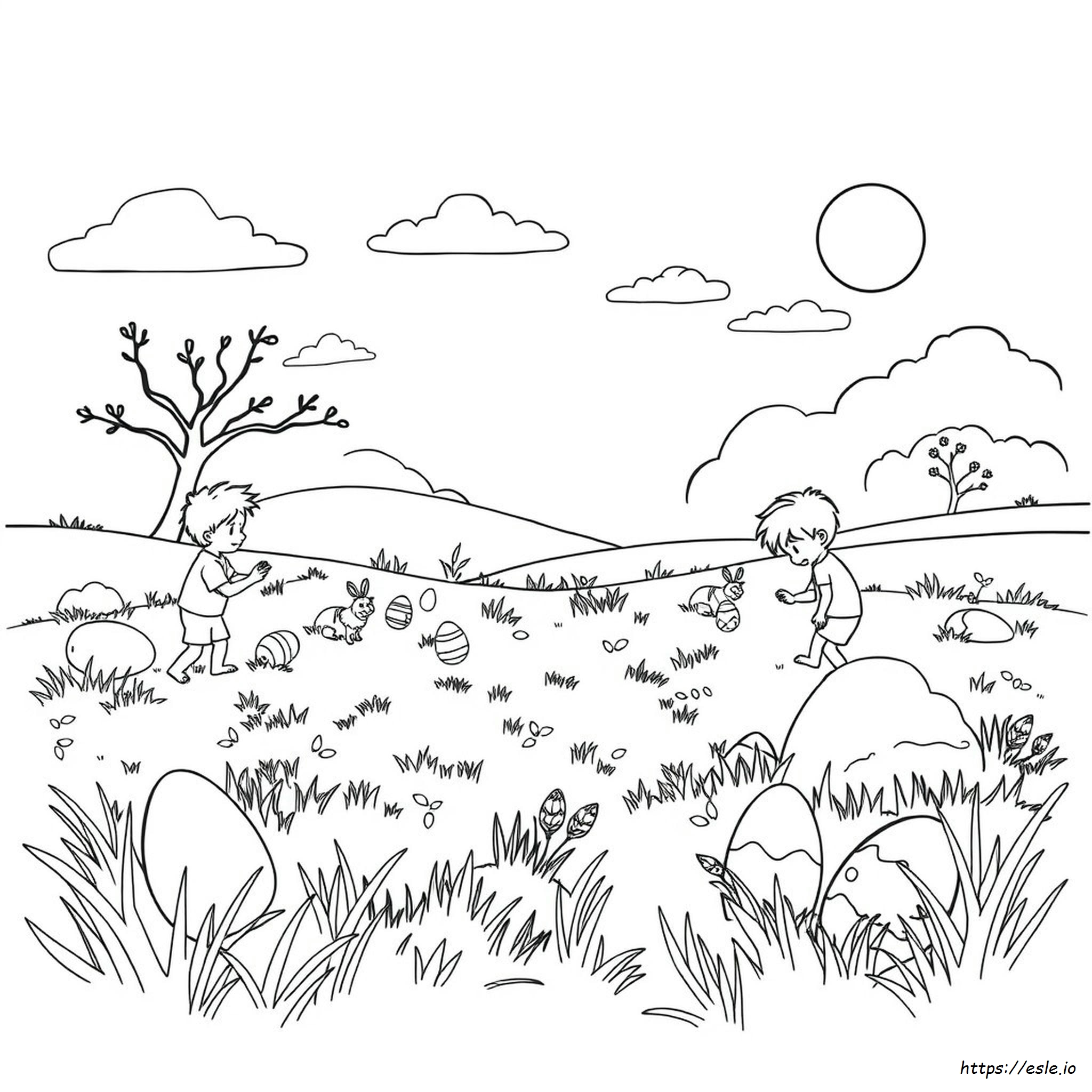 Easter Coloring Pages For Boys