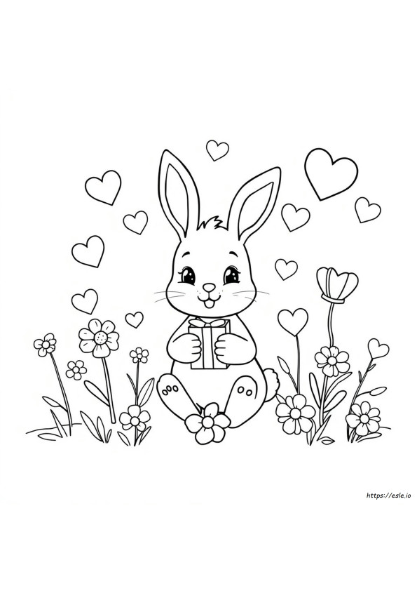 Planșe De Colorat Gratuite De Valentine's Day Pentru Copii Mici