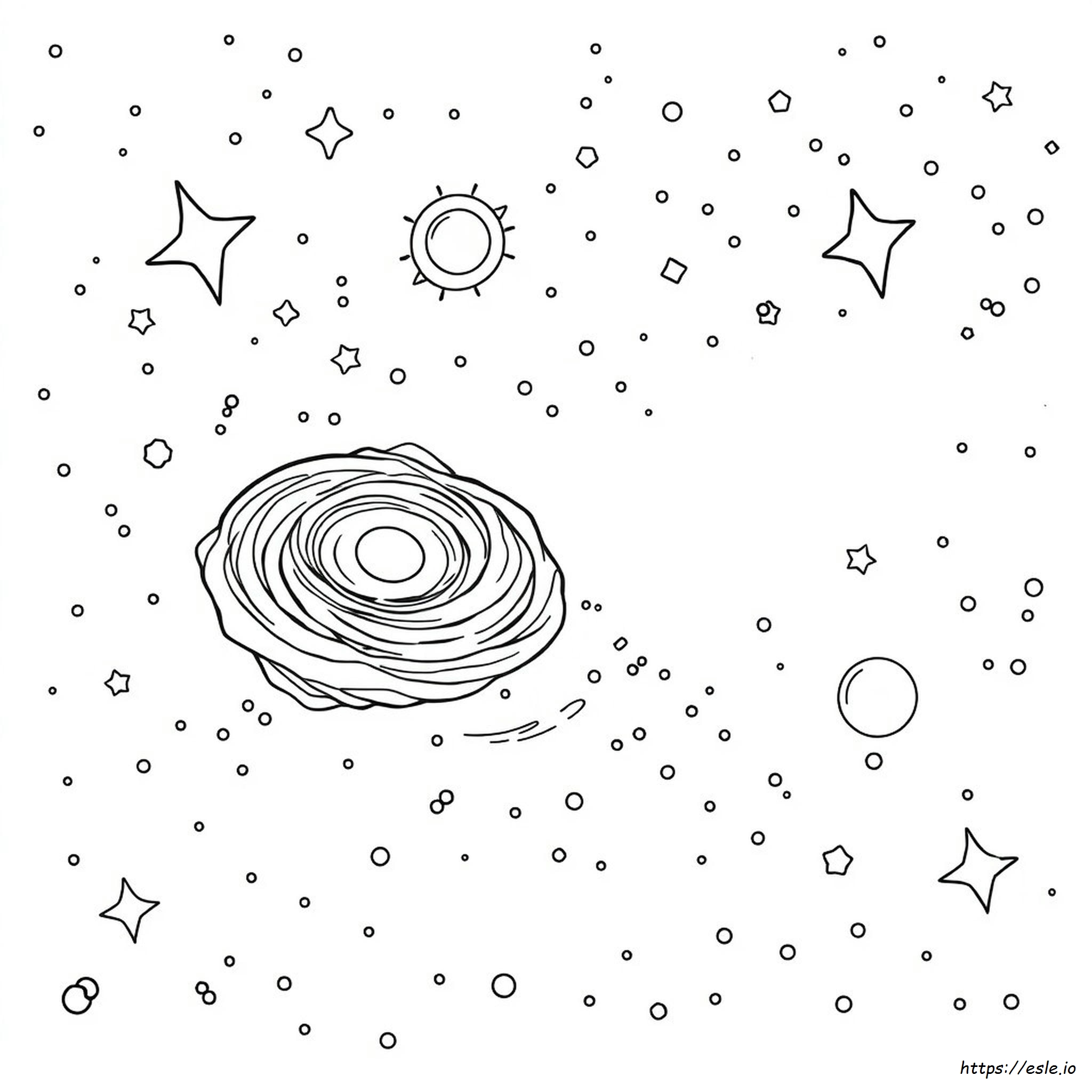 Printable Galaxy Coloring Pages