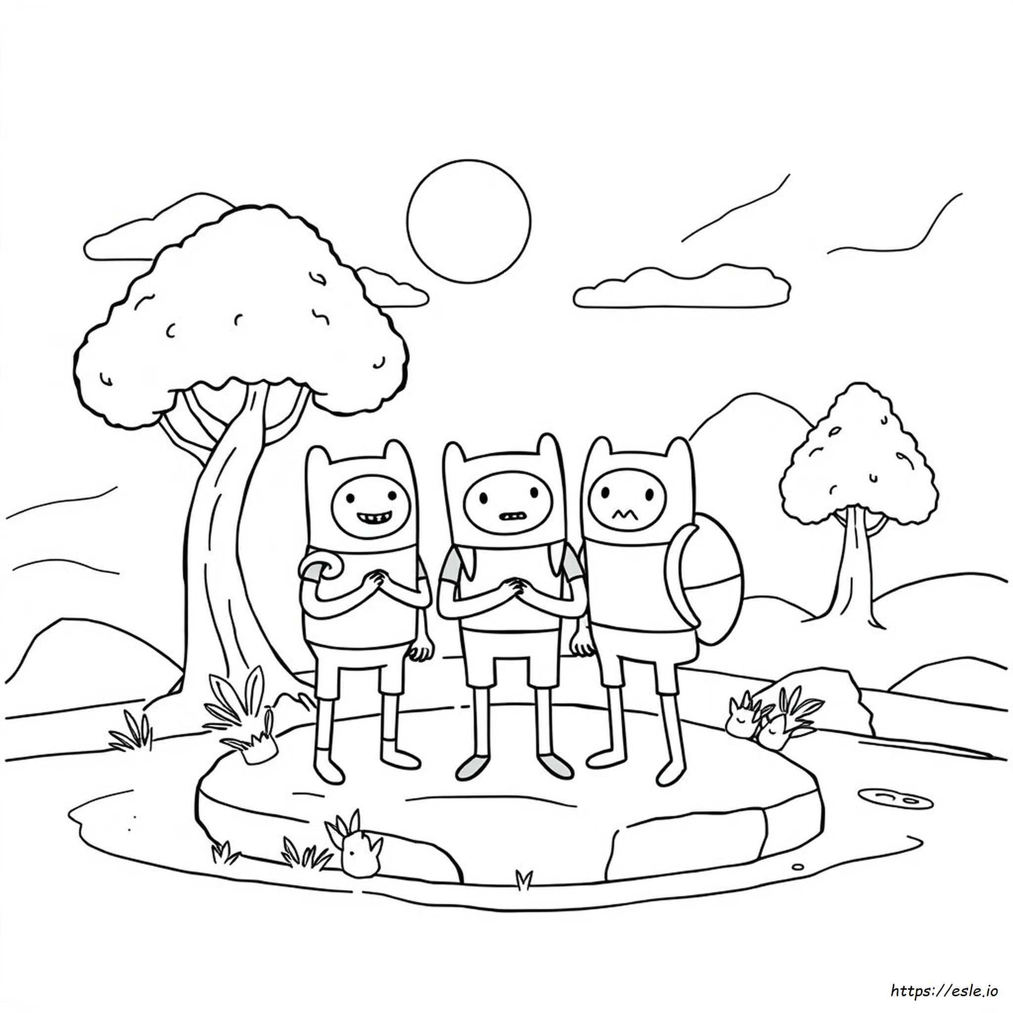 Adventure Time Coloring Pages Printable