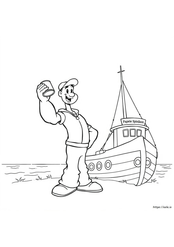 Popeye Kleurboek