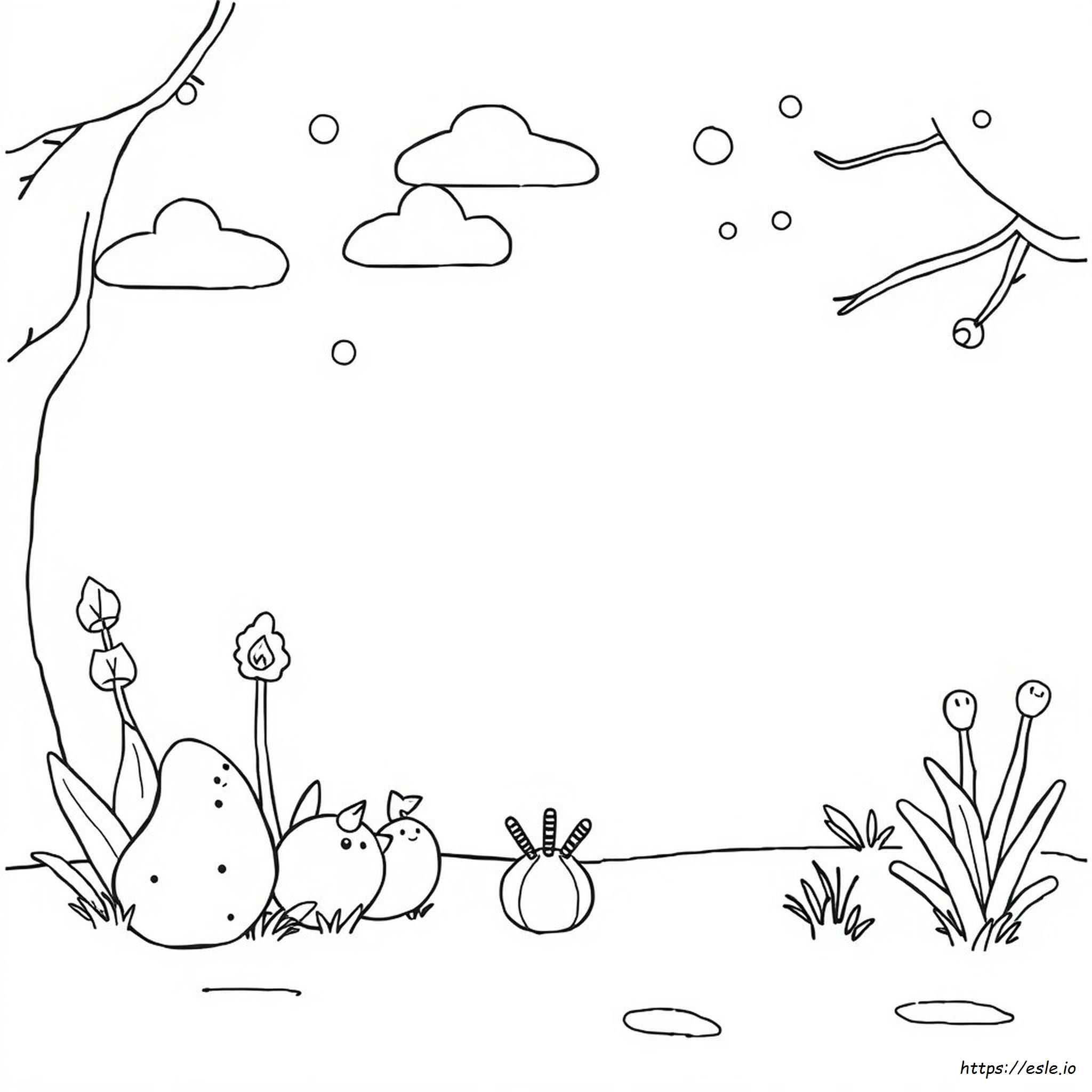 Coloriage 0 à imprimer gratuit