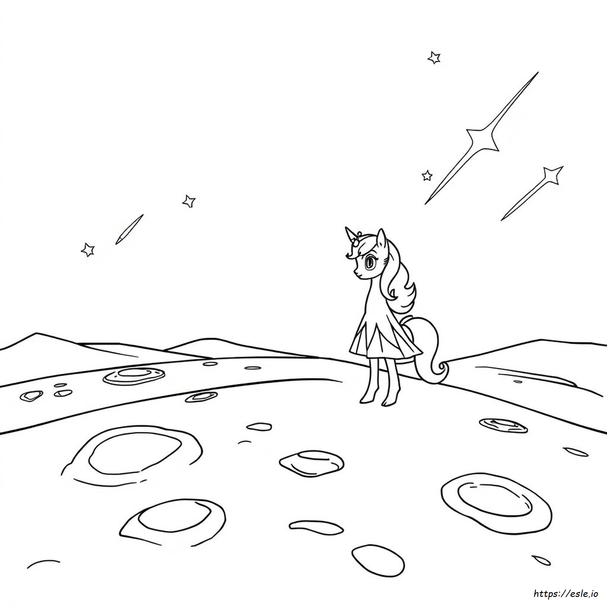 Princess Luna Coloring Page