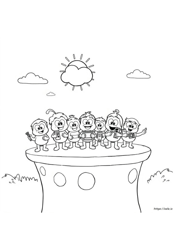 Free Printable Coloring Stumble Guys Coloring Pages Special