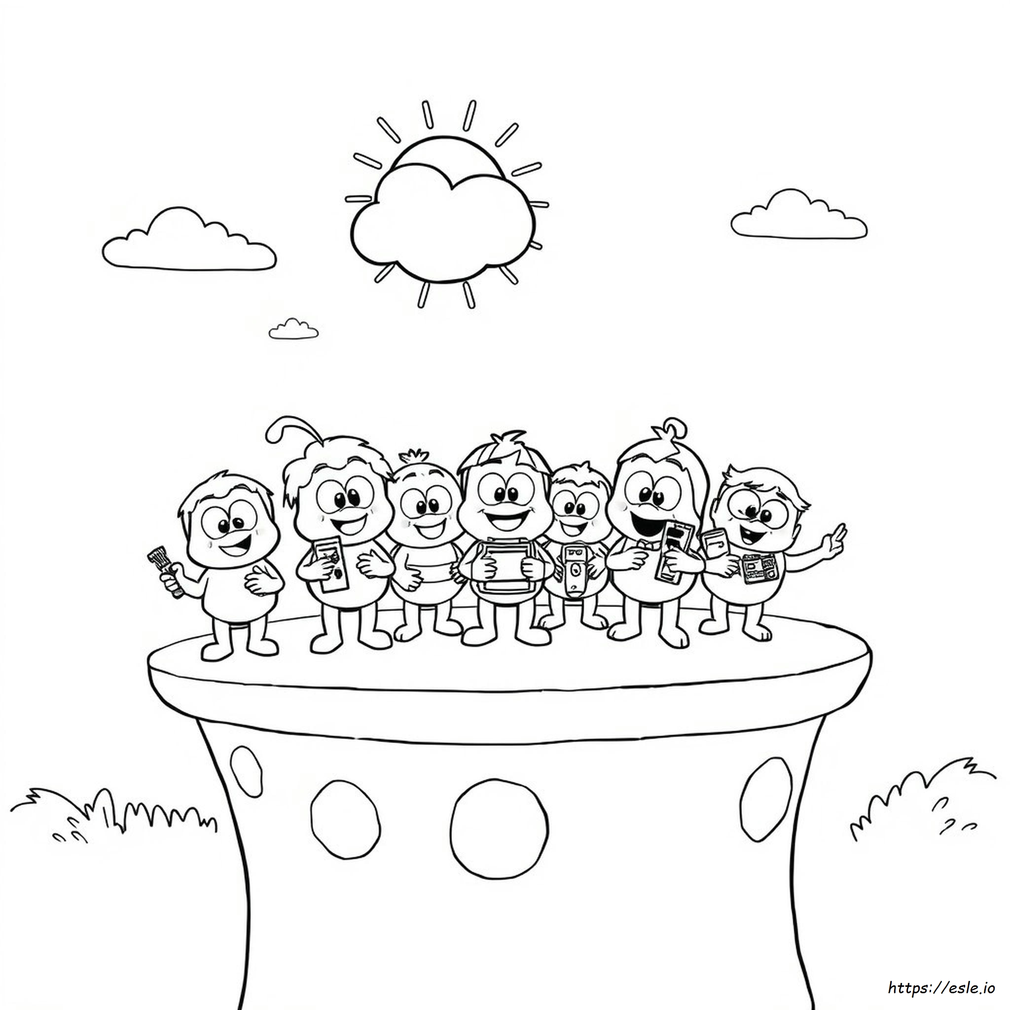Disegni Da Colorare Stumble Guys Da Stampare Gratis Speciale