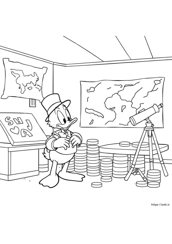 Ducktales Coloring Pages