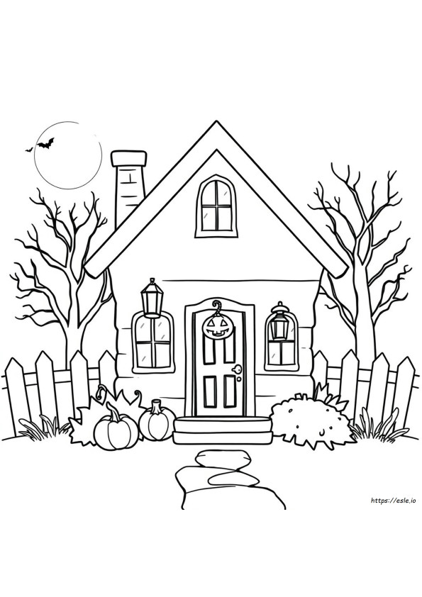 Cozy Halloween Coloring Pages