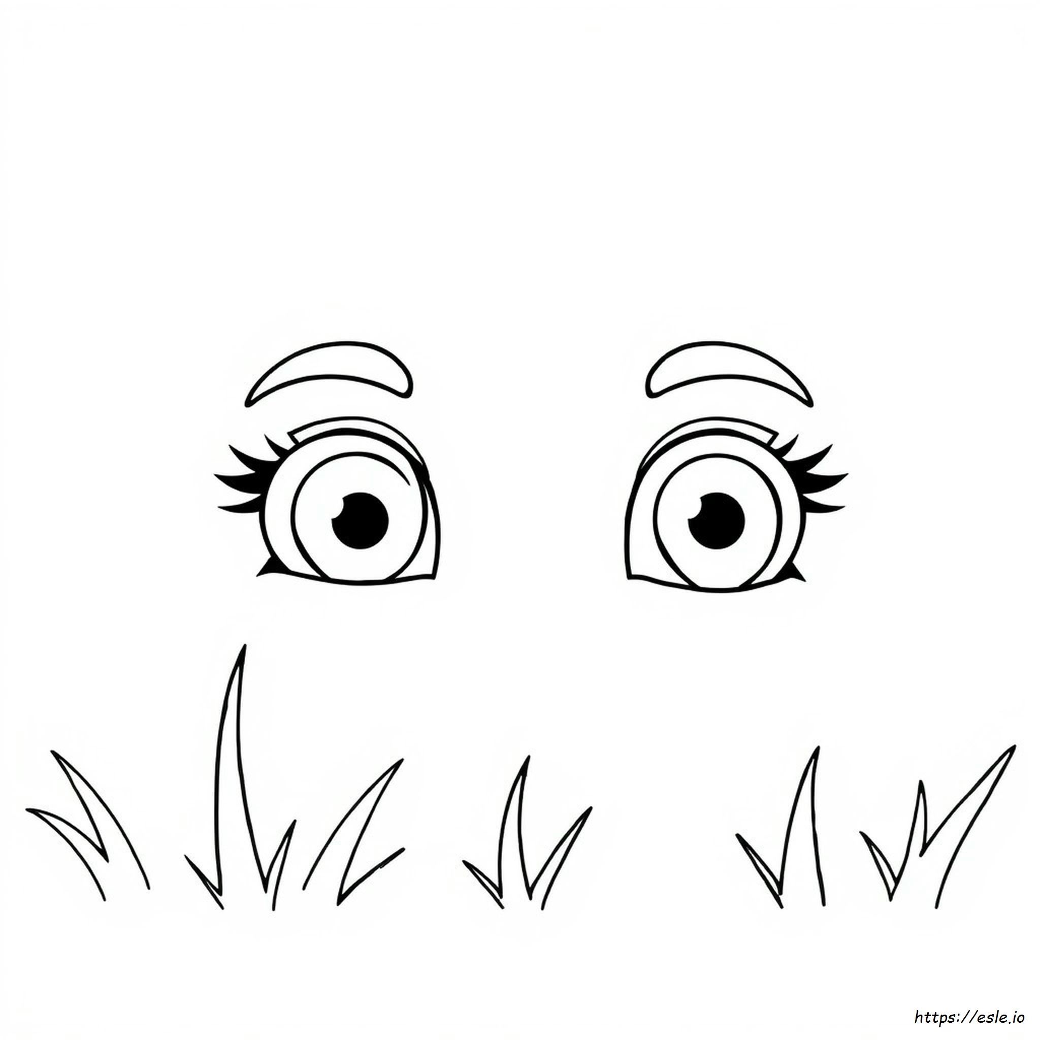 Coloring Book Eyes
