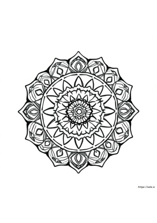 Mandala Da Colorare E Stampare Pdf