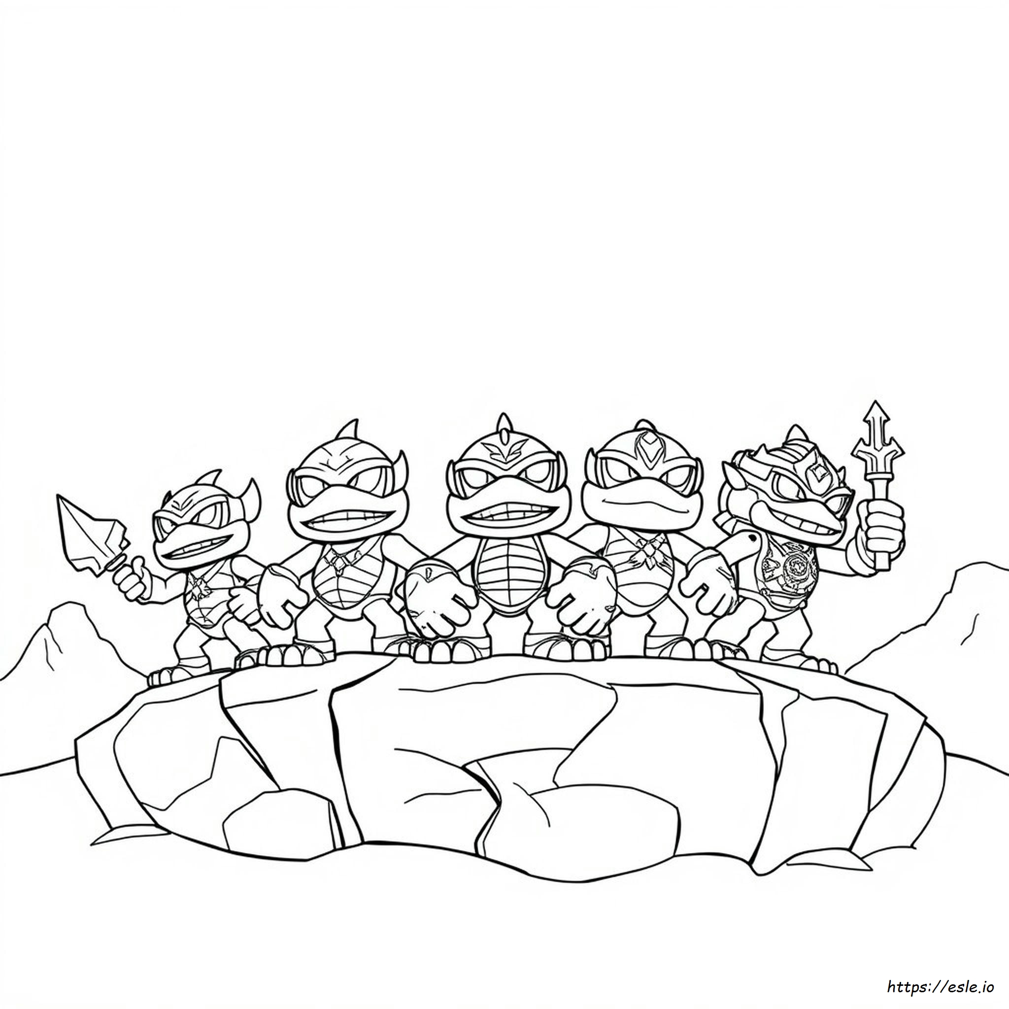 Free Printable Skylander Coloring Pages