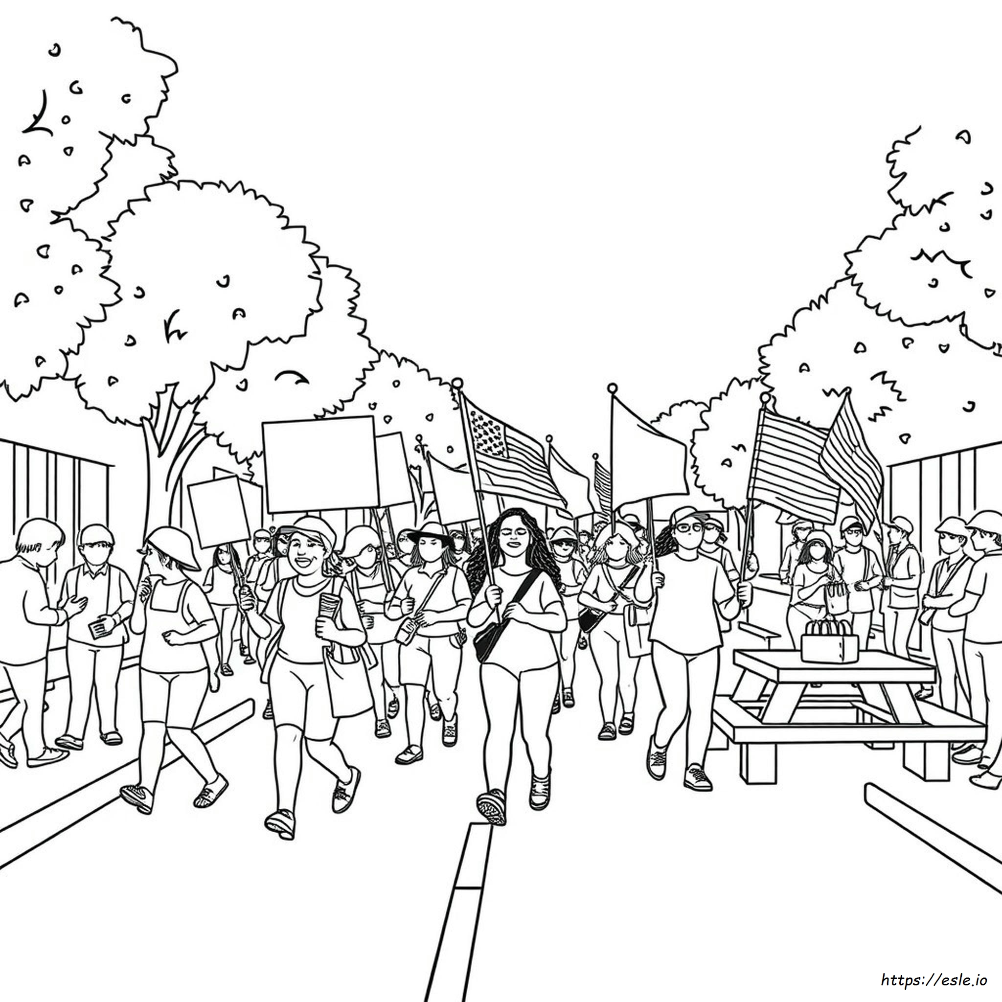 Labor Day Coloring Pages Free Printable