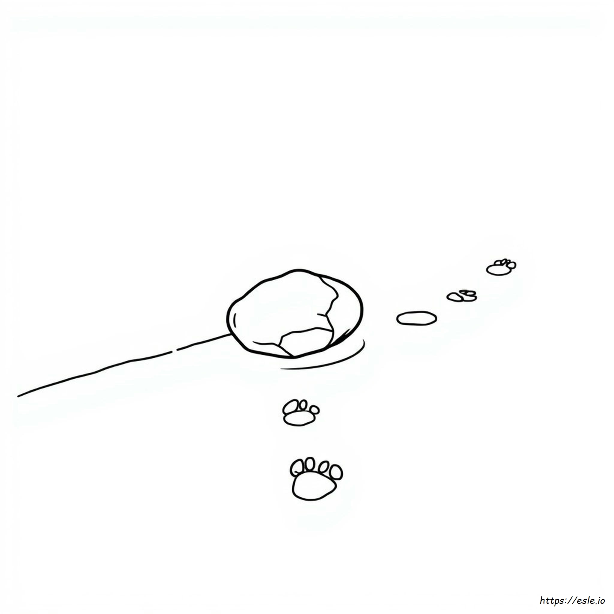 Stone Rolled Away Coloring Page - Free Printable