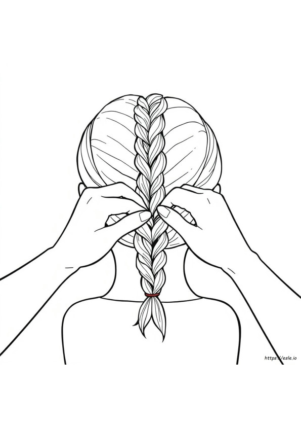 Can I Braid My Hair After Coloring It