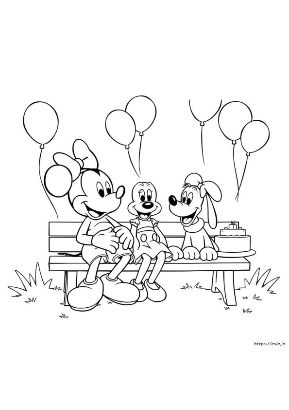Mickey Coloring Book