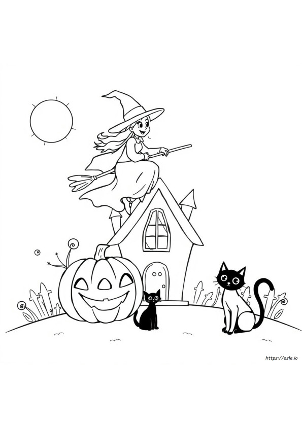 Free Fun Halloween Coloring Pages