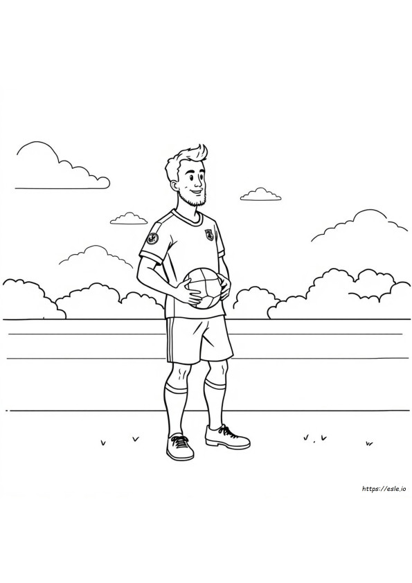 Harry Kane Színező