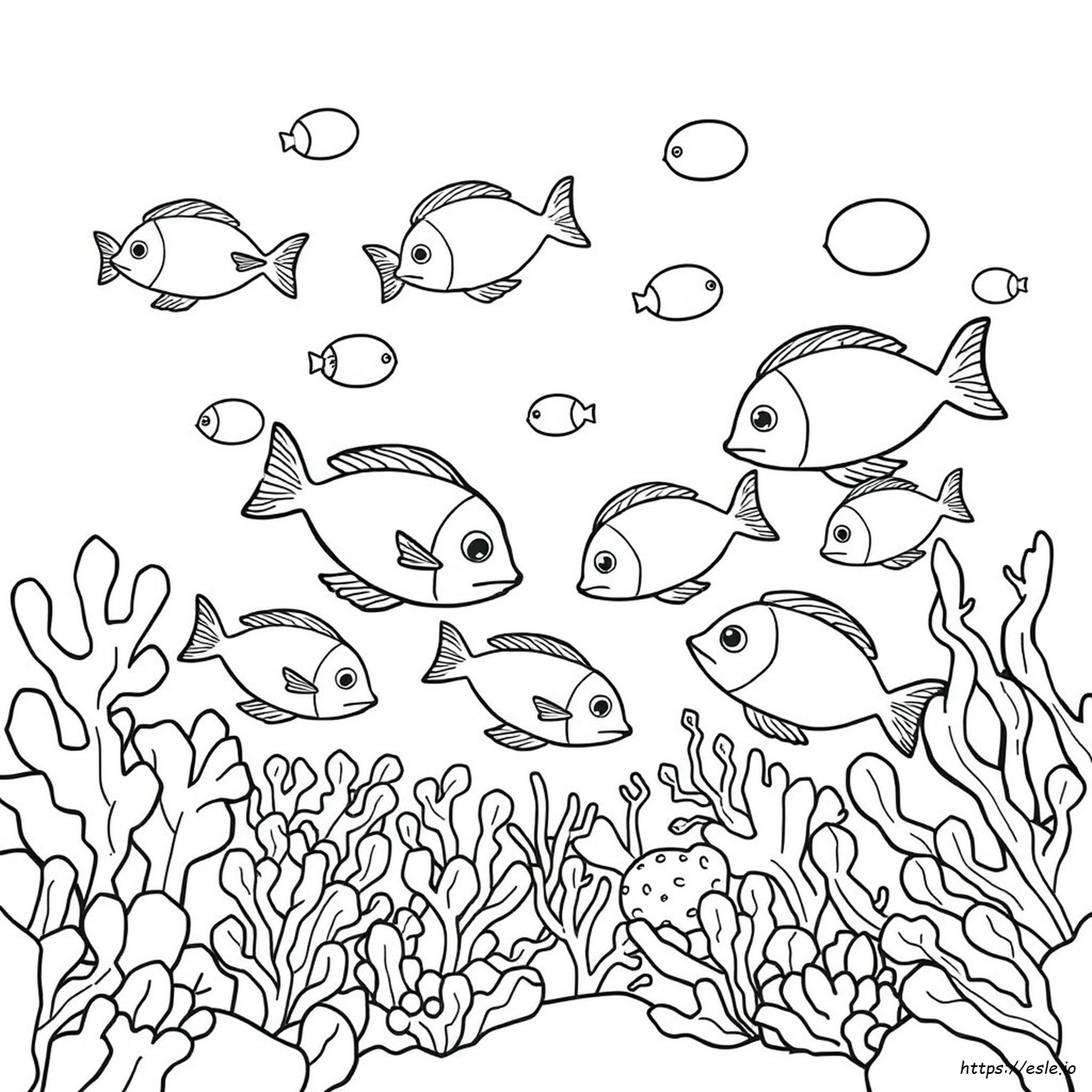 Free Printable Fish Coloring Pages For Kindergarten