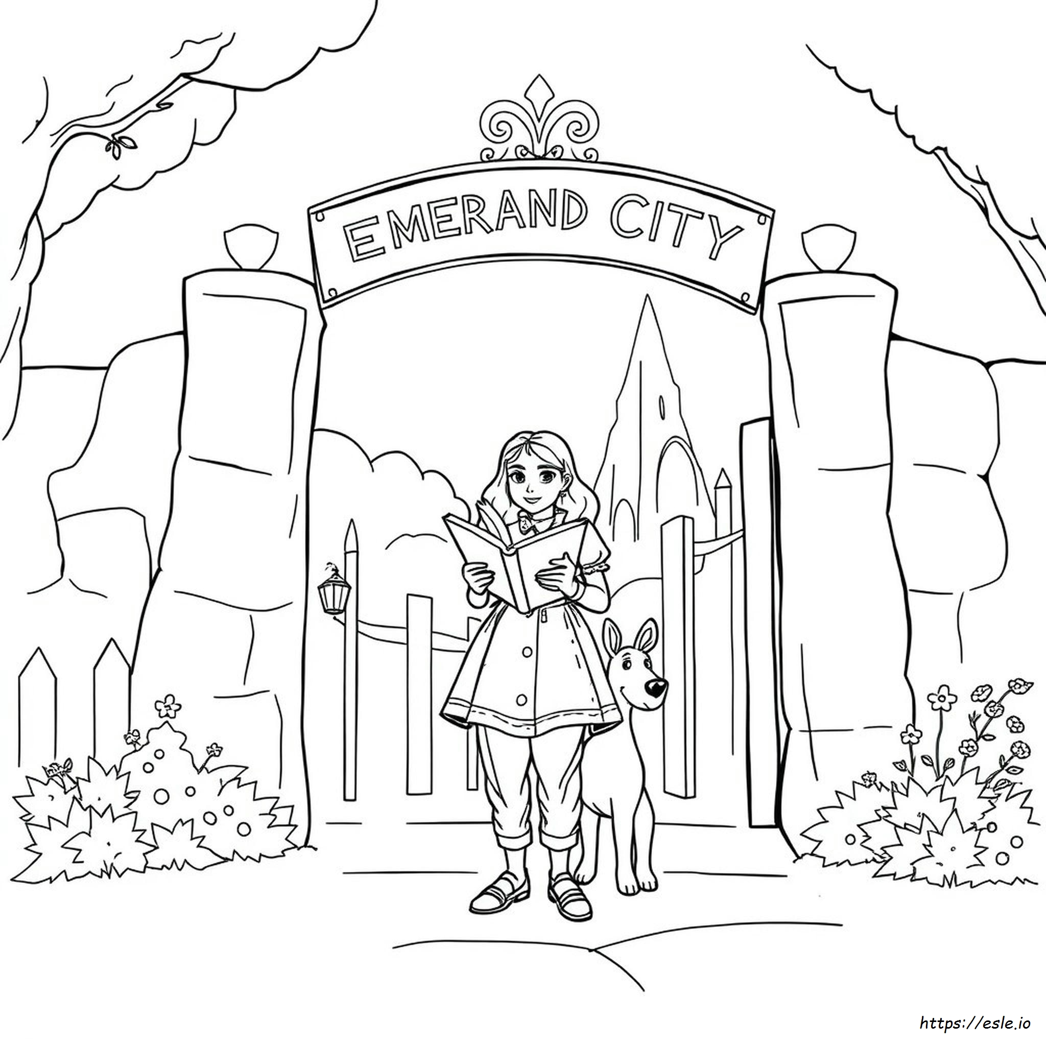 Dorothy Colouring Pages