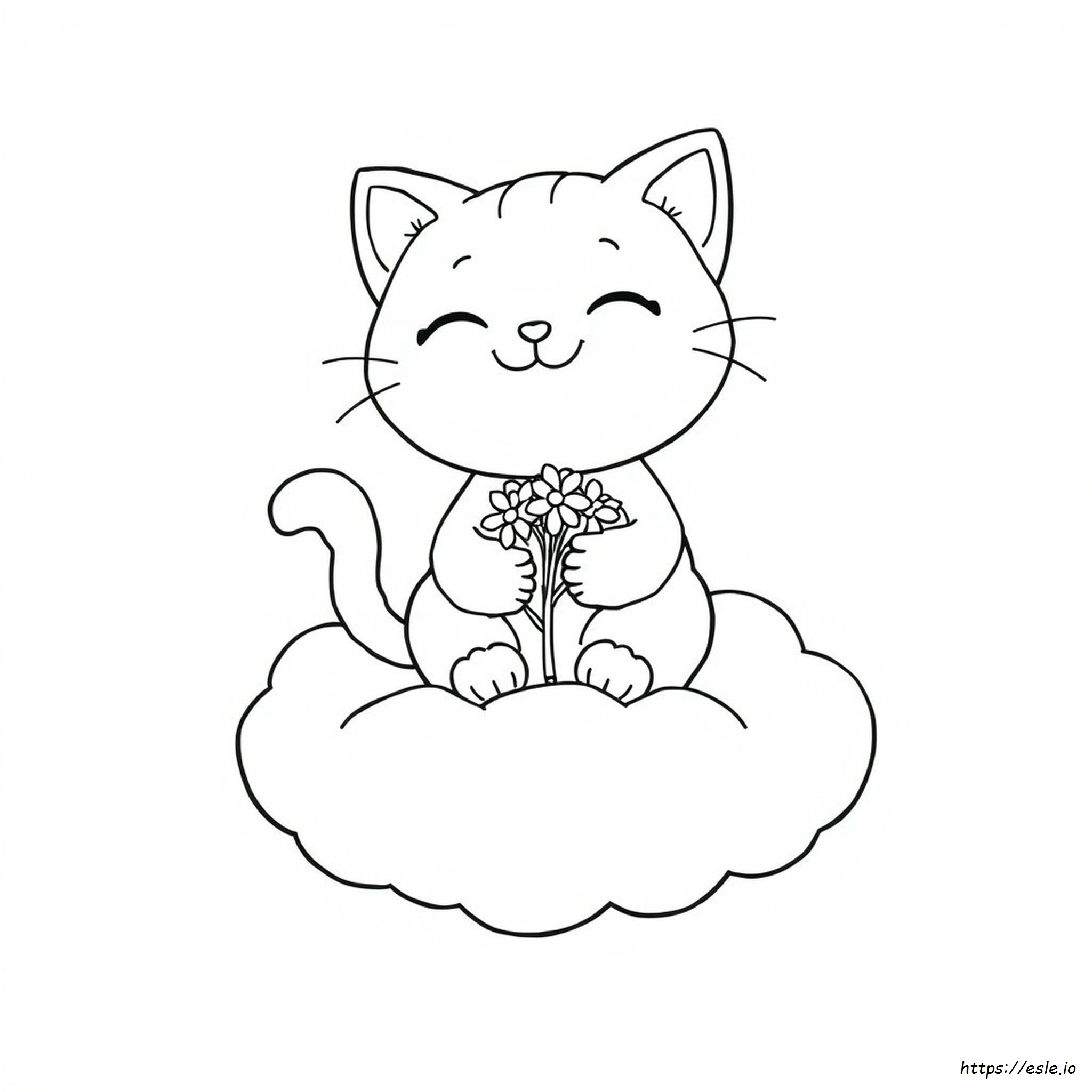 Gambar-Gambar Mewarnai Hal-Hal Kawaii