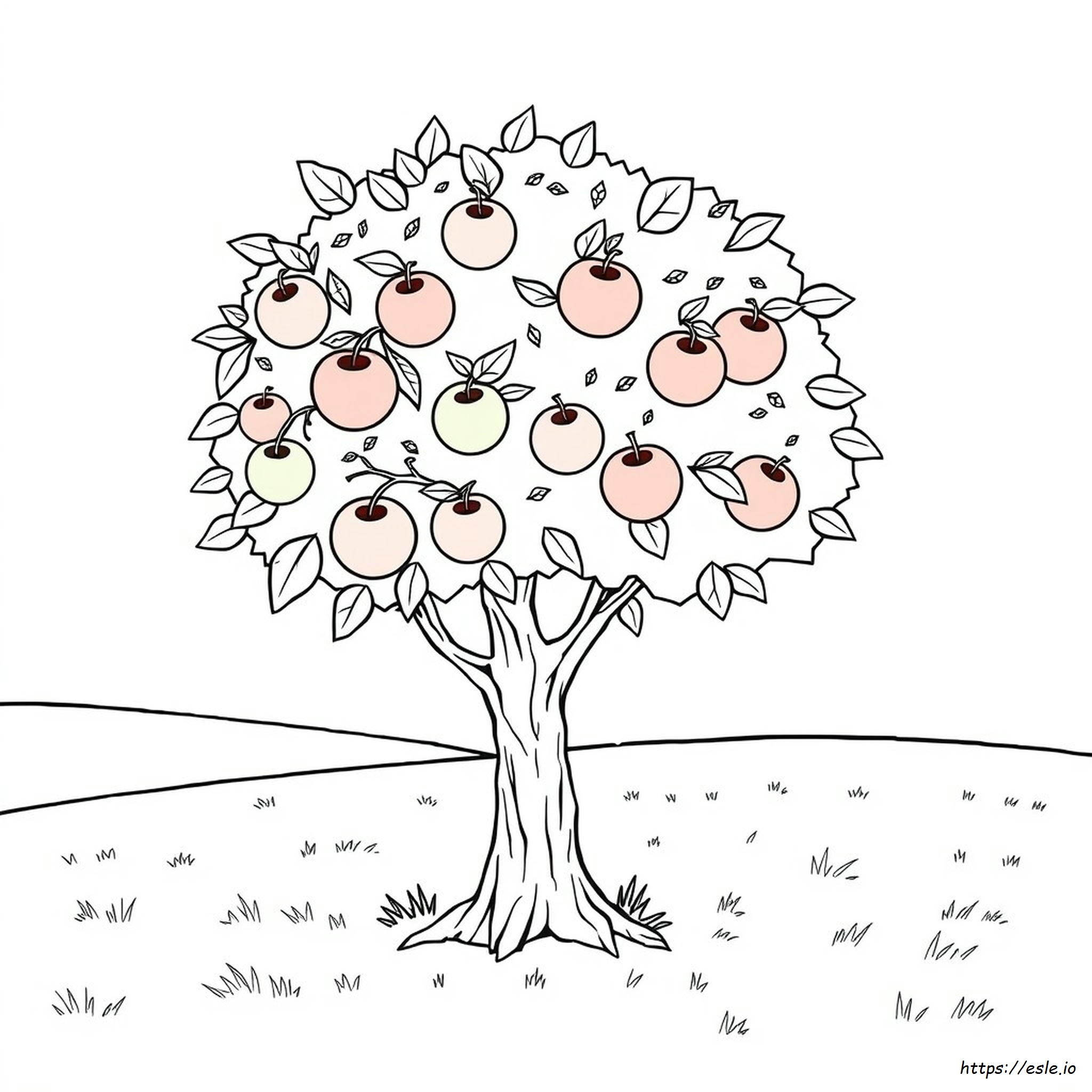 Albero Di Mele Da Colorare Pdf