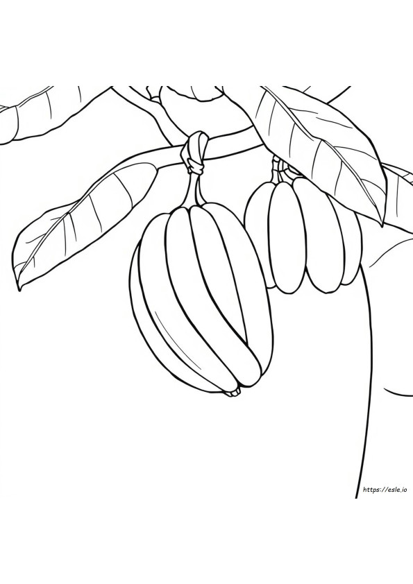 Banana Coloring Picture
