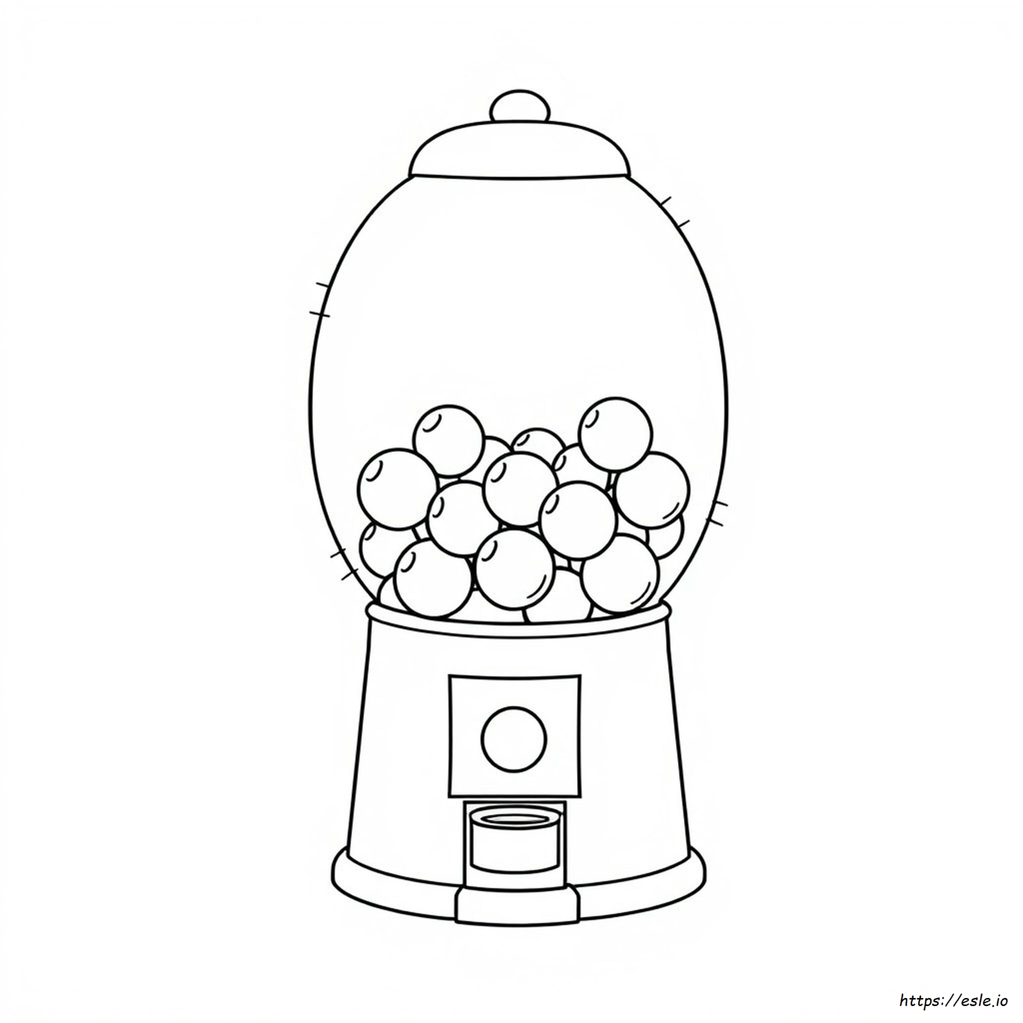 Printable Gumball Coloring Pages