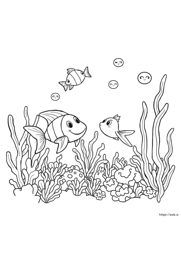 Coloring Sea Creatures