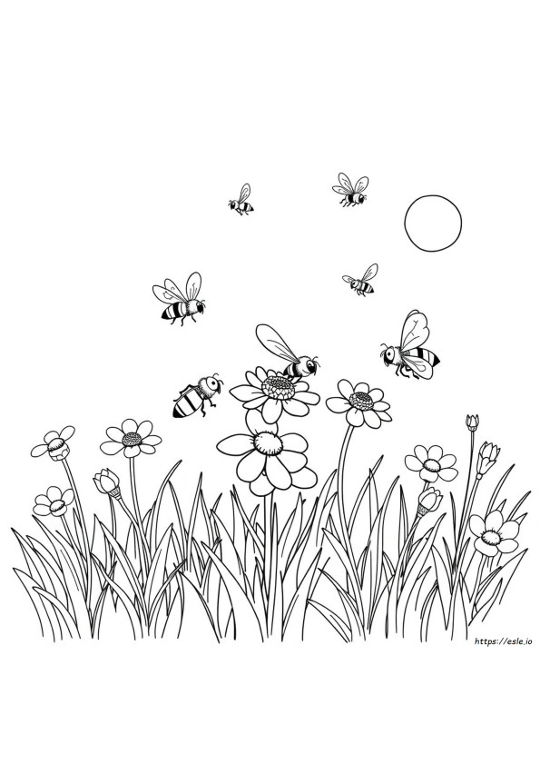 Hiver Colouring Pages