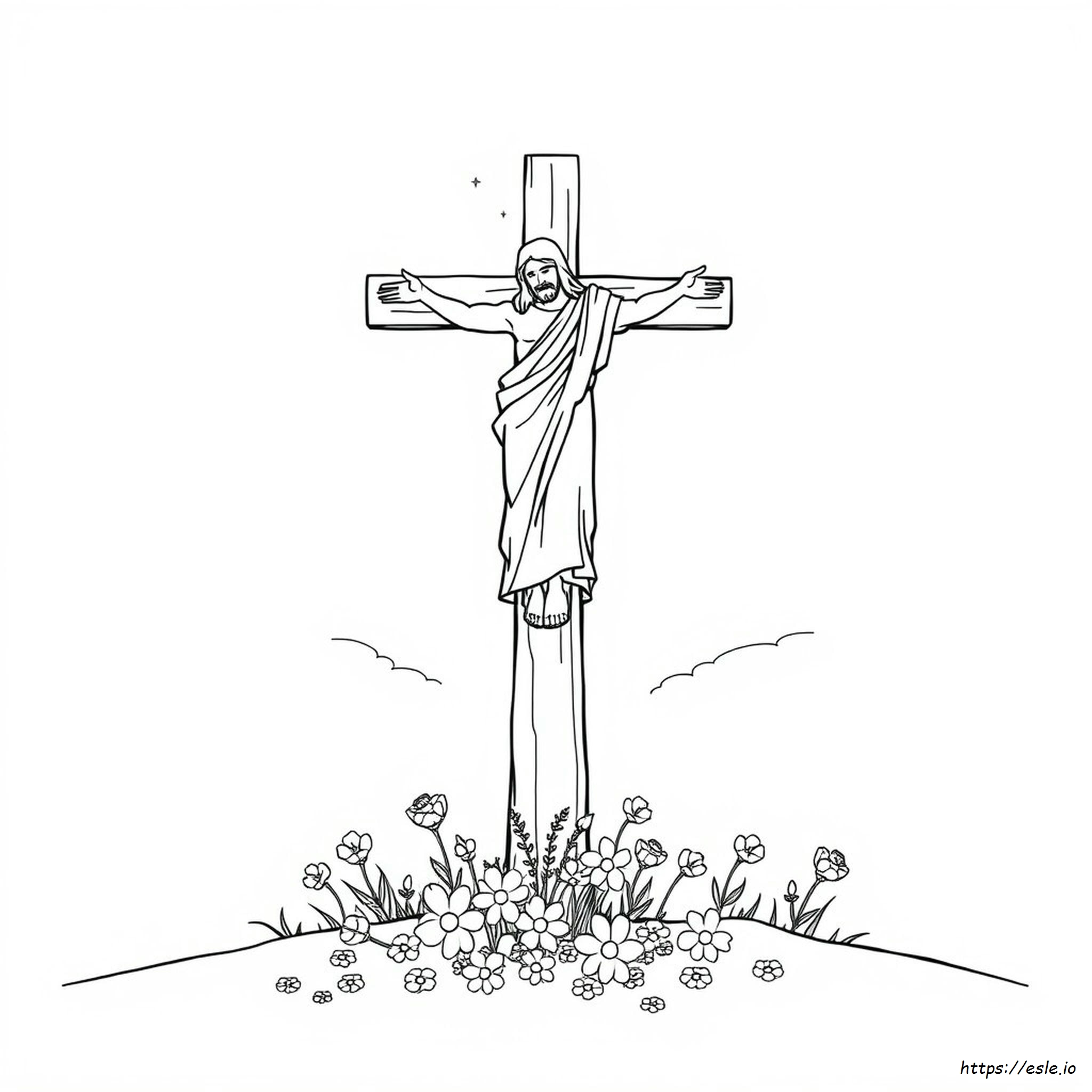 Jesus Colouring Images